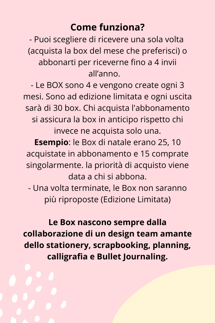 Come funziona la Surprise Box?