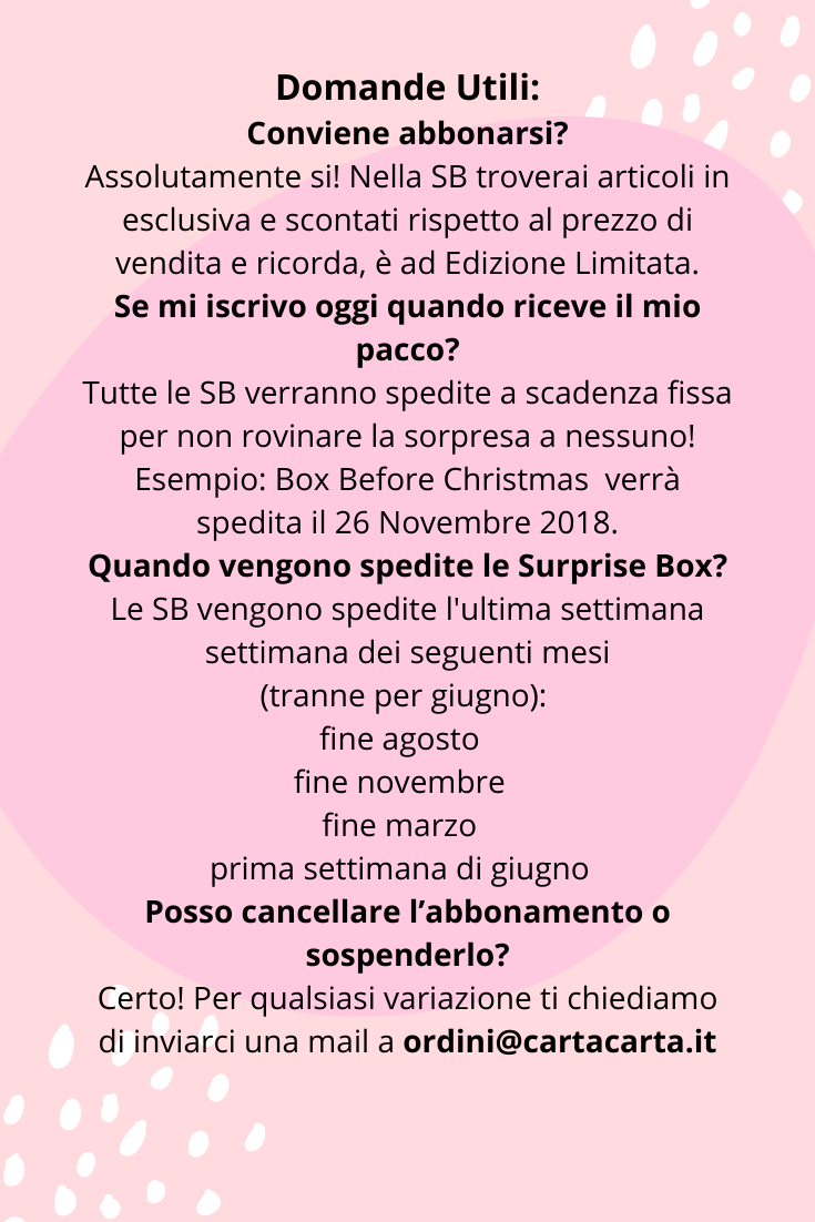 Domande Utili sulla Surprise Box