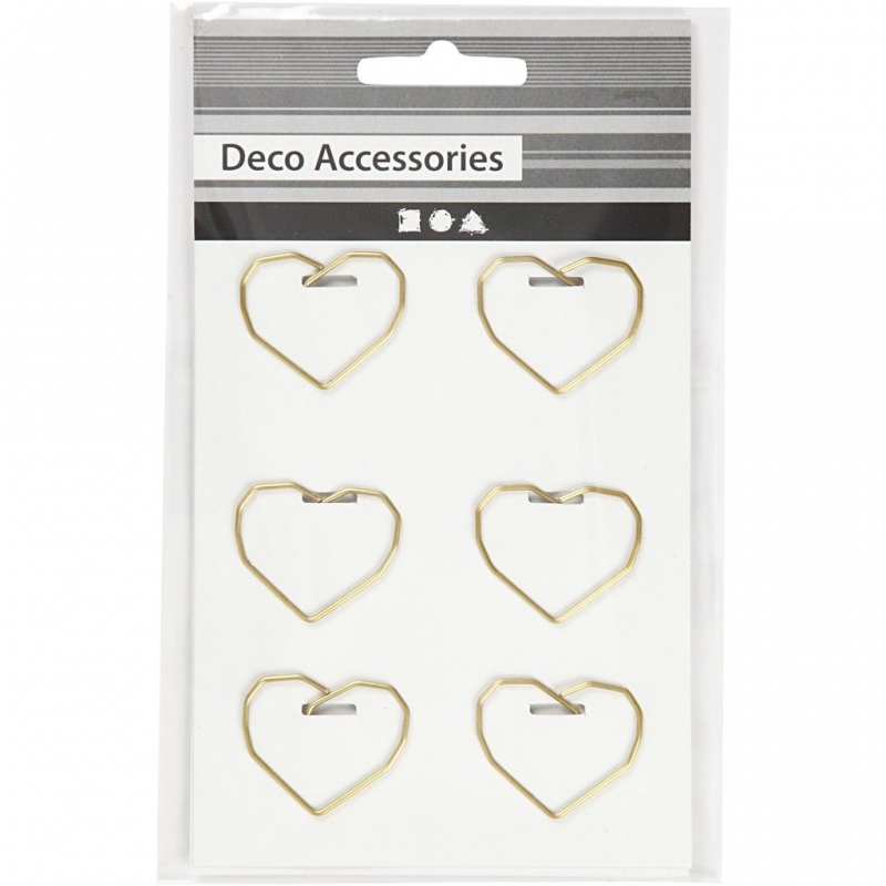 Paper Clip Cuore Metallico