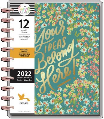 2022 Big Happy Planner® - You're Ideas Belong Here - 12 Months