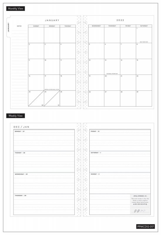 2022 Classic Happy Planner® - ﻿﻿Kind Word Today - 12 Months