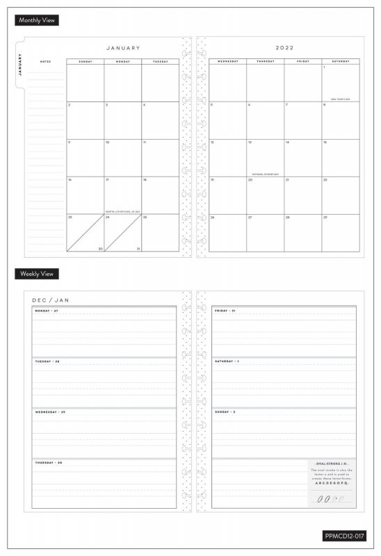 2022 Classic Happy Planner® - ﻿﻿Kind Word Today - 12 Months