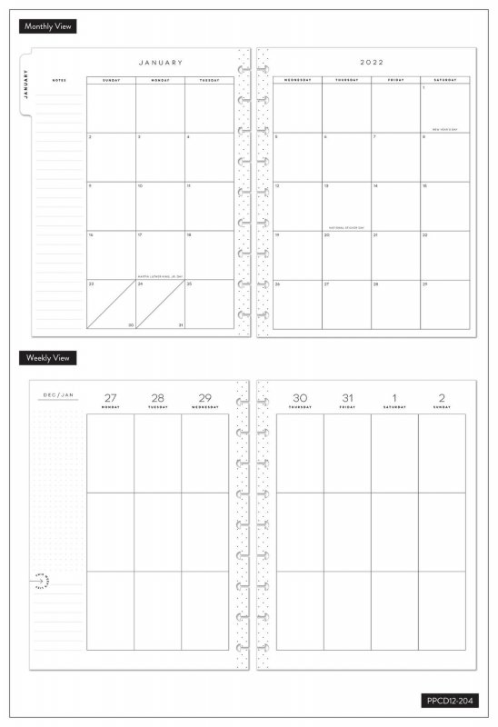 2022 Classic Happy Planner® - ﻿﻿Let Love Grow - 12 Months