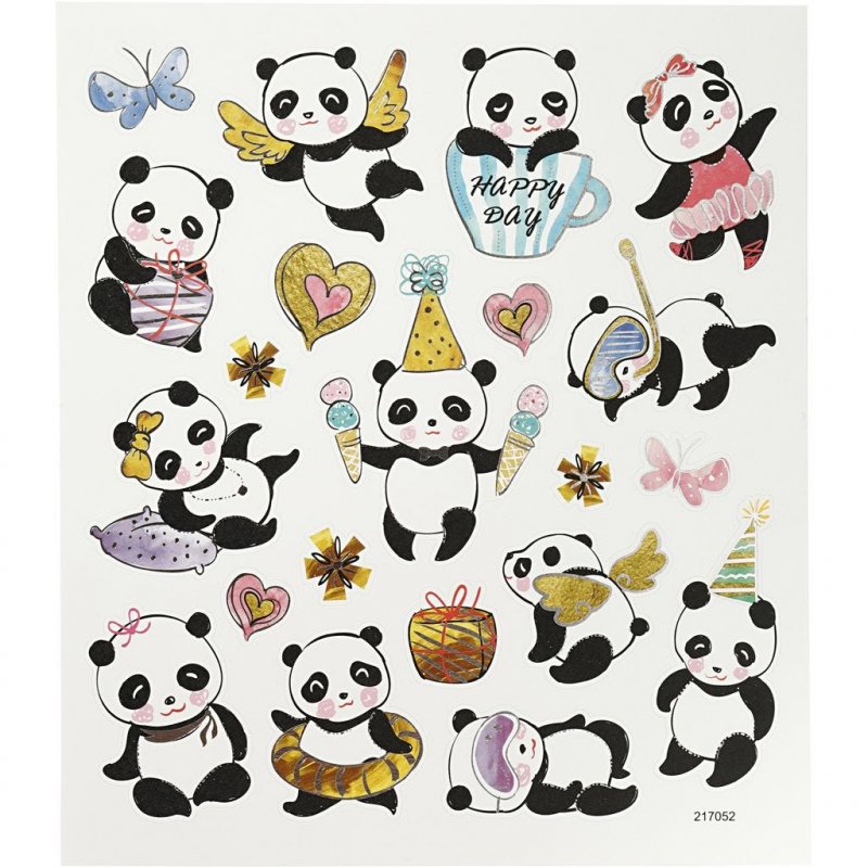 Stickers - Panda Coccolosi
