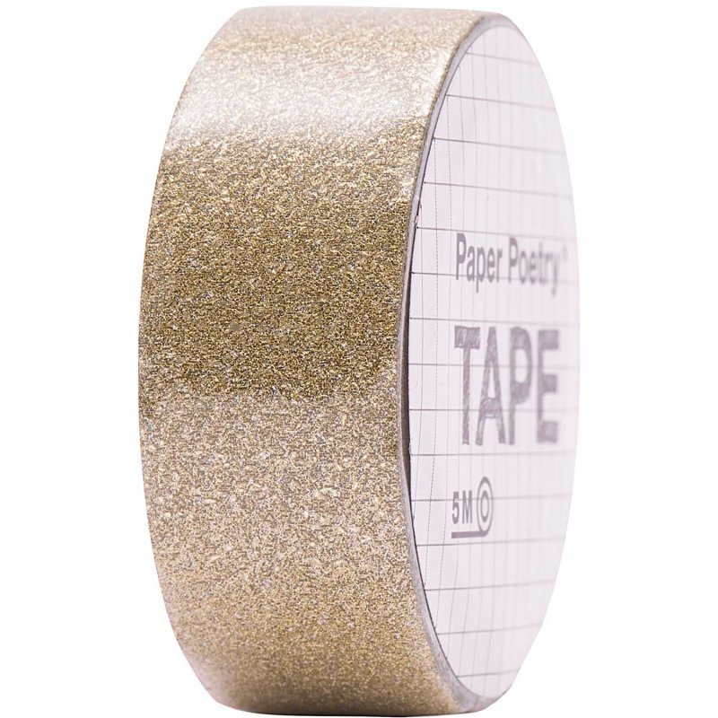 Washi Tape - Glitter Oro