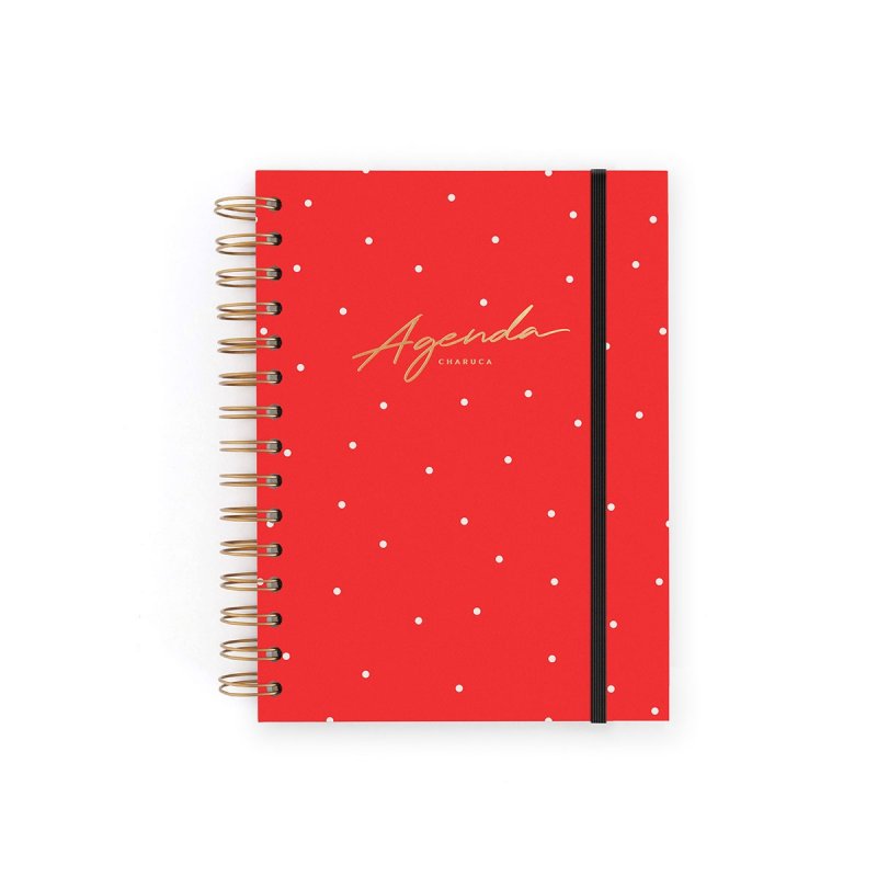 Agenda Non Datata - Charuca - Rossa