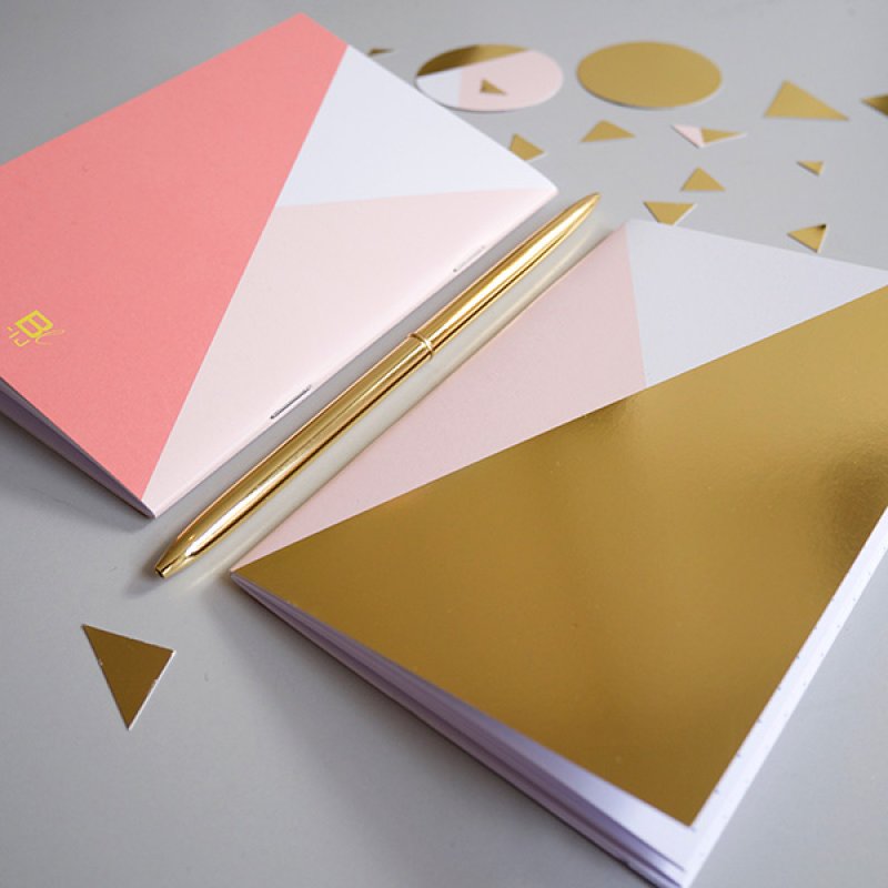 Notebook A6 - Golden Rose