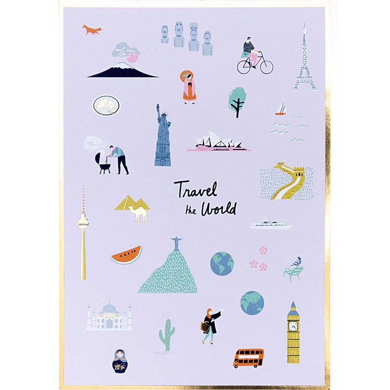 Blocco di Cartoline - Travel