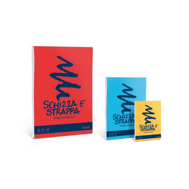 Blocco Schizza & Strappa - A5