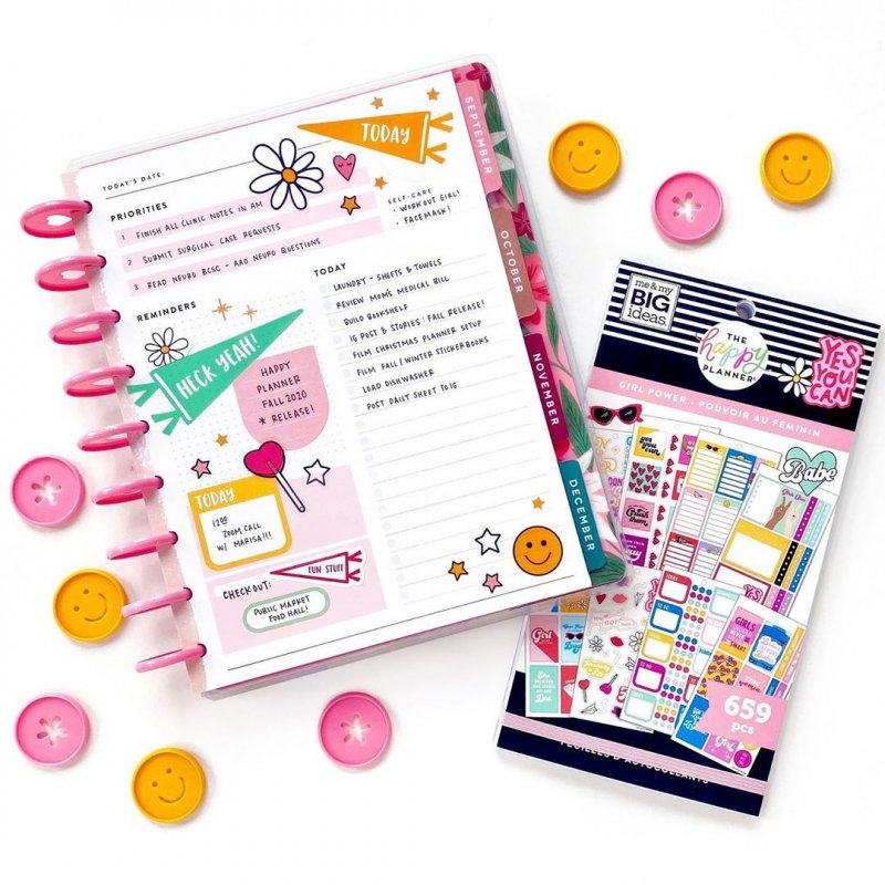 Book Stickers Sheets - Girl power