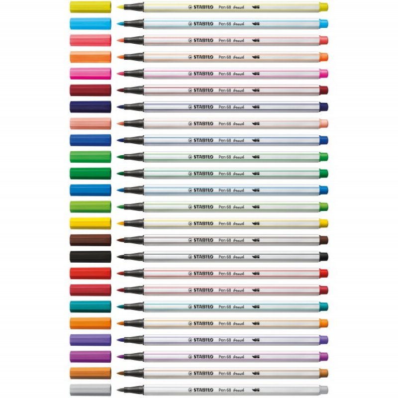 Brush Pen STABILO - 24 colori