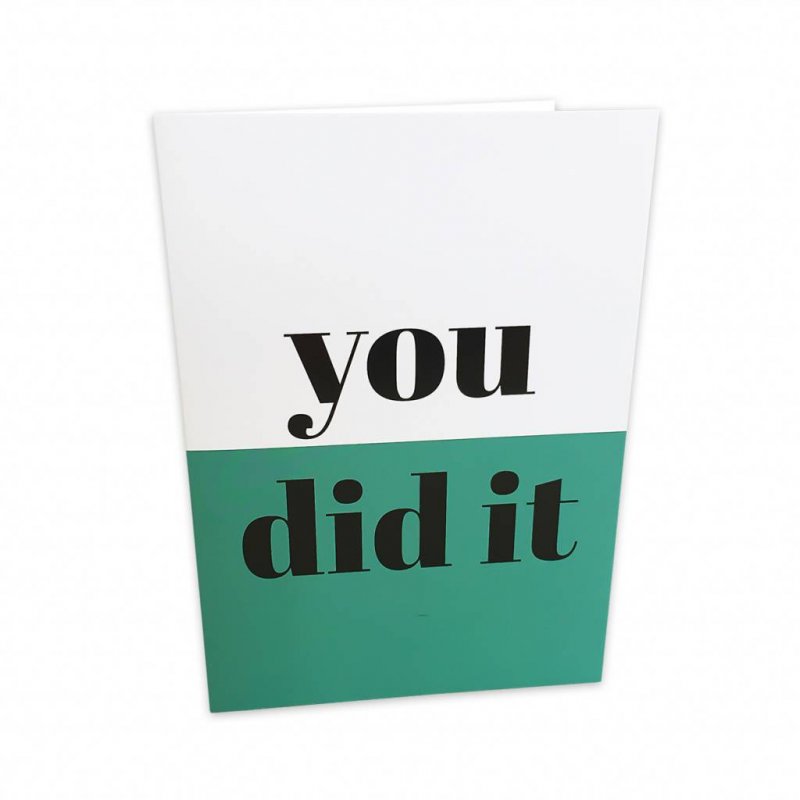 Card - You Did It