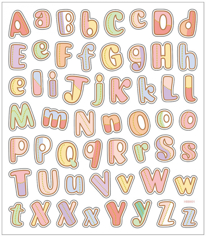 Stickers - Alfabeto
