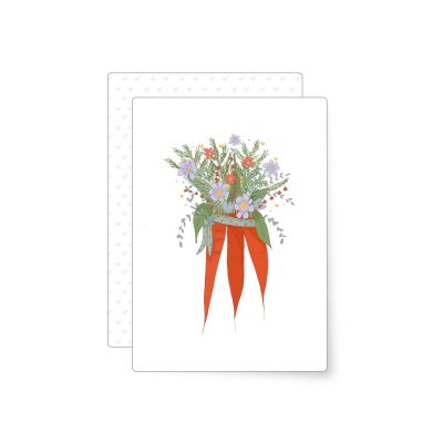 Cartolina - Bouquet di Carote