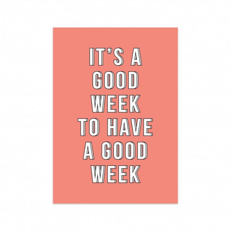 Cartolina - Good Week