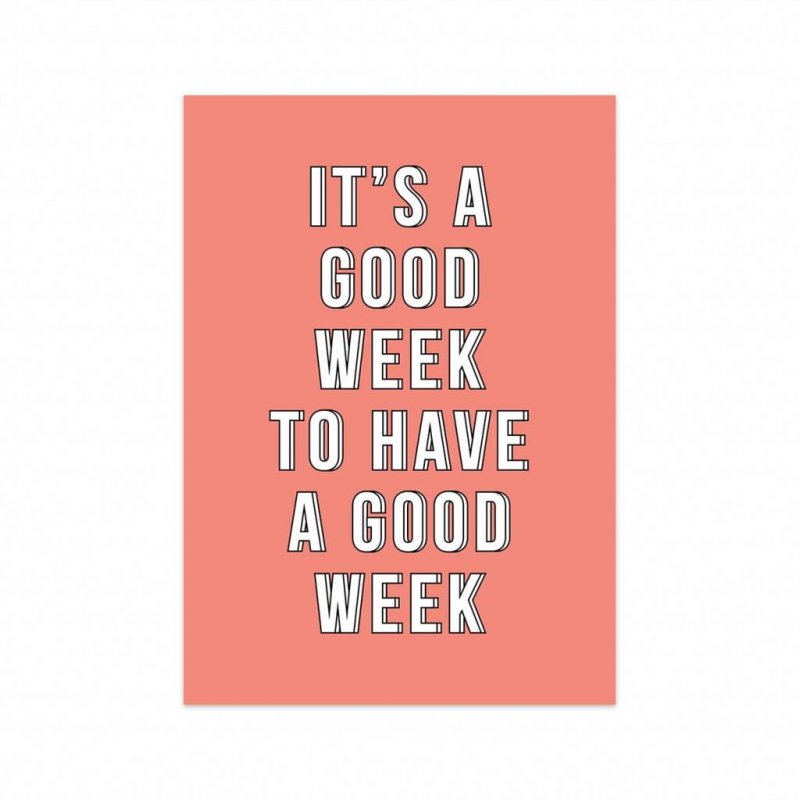 Cartolina - Good Week