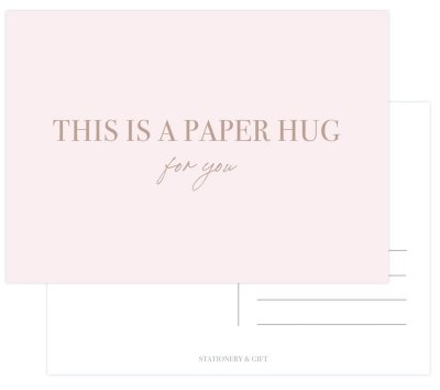 Cartolina - Paper Hug