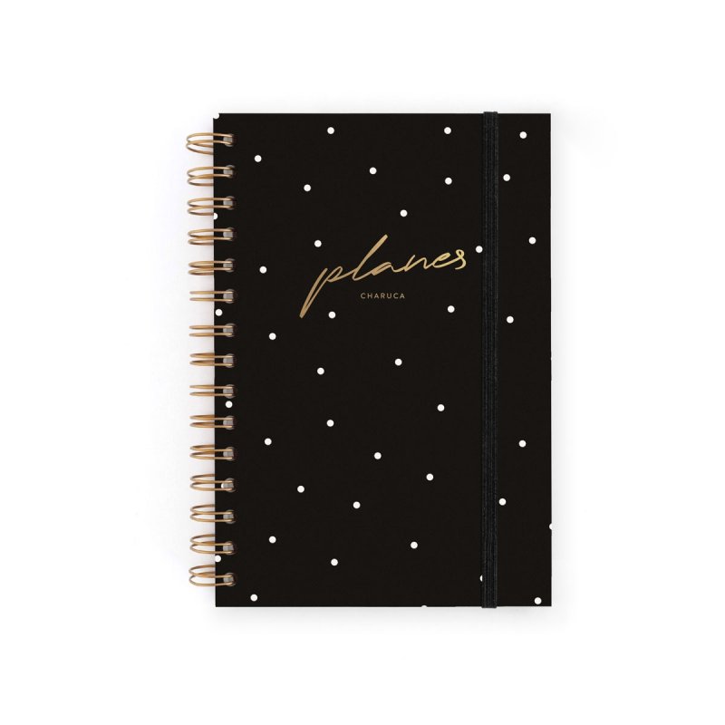 Planner Charuca Mensile - Nero