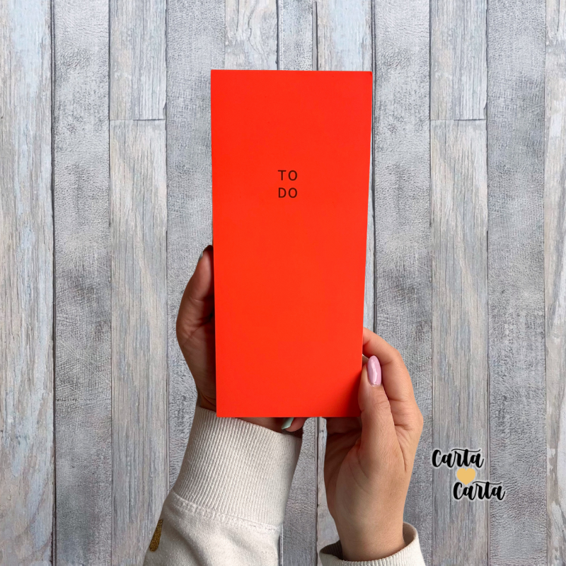 To Do List Vivid Coral