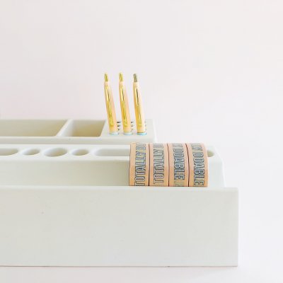 Desk Washi Organizer - Bianco