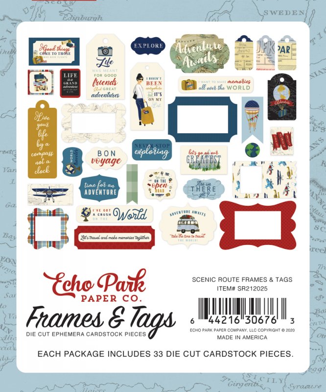 Frames & Tags - Scenic Route