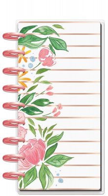 Half Sheet Notebook - Flower