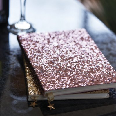 Notebook A5 - Glitter Pink
