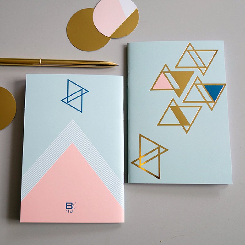 Notebook A6 - Golden Blu