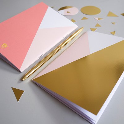Notebook A6 - Golden Rose