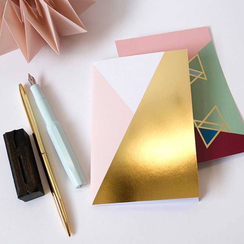 Notebook A6 - Golden Rose