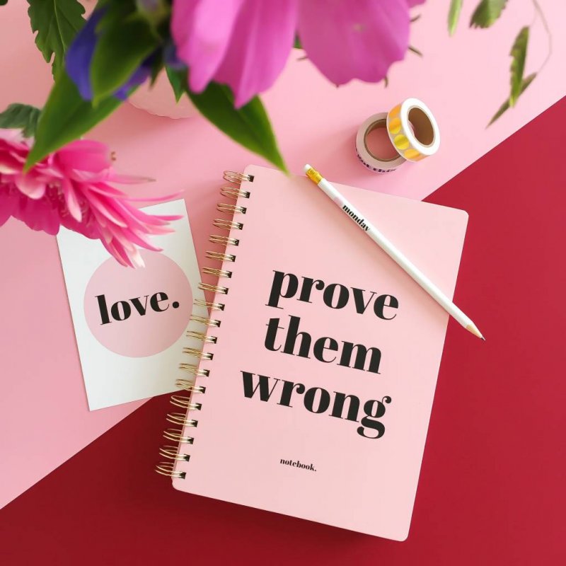 Notebook - Prove Them Wrong