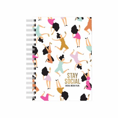 Notebook Stay Social - A6