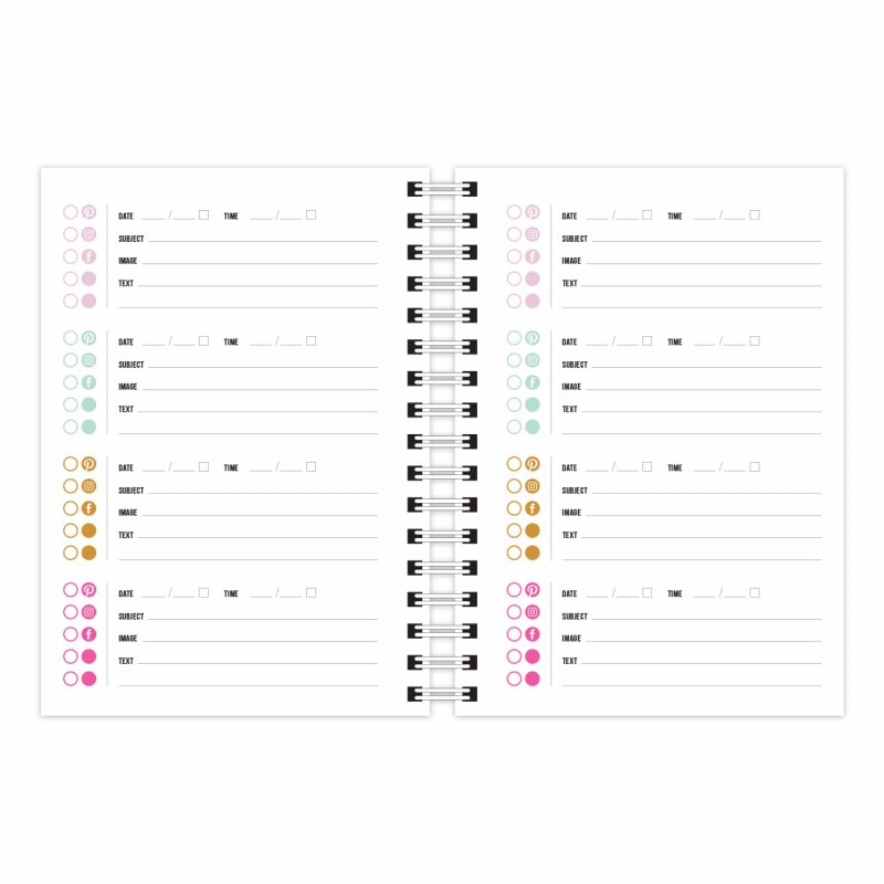 Notebook Stay Social - A6