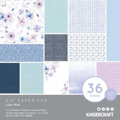 Paper Pad 6,5*6,5 - Lilac Mist