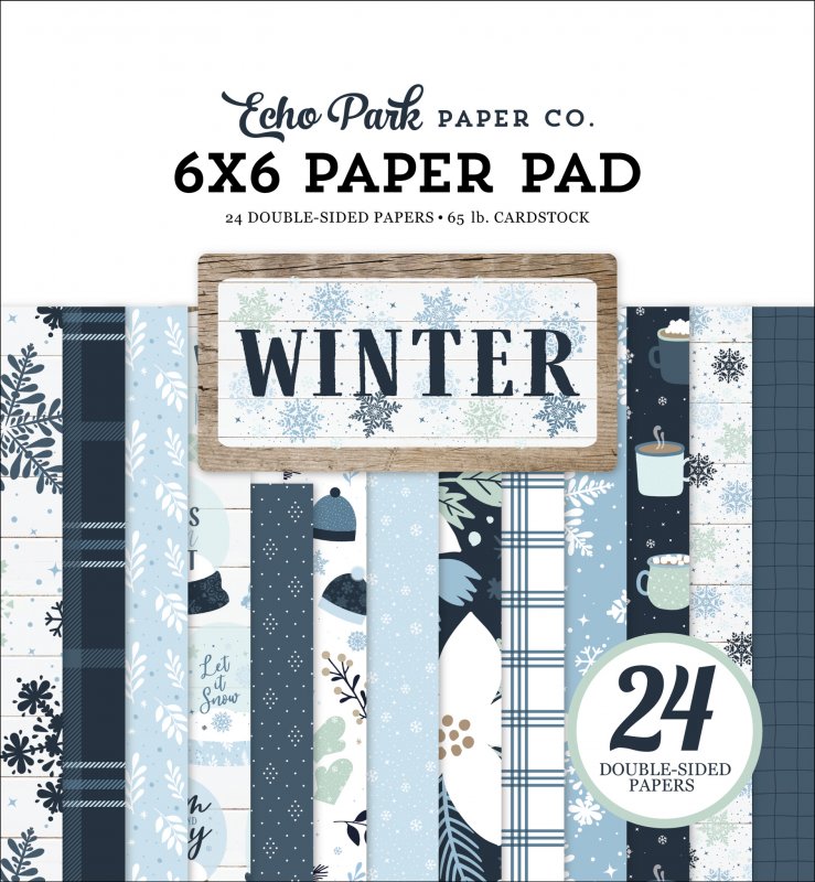 Paper Pad 6*6 - Hello Winter