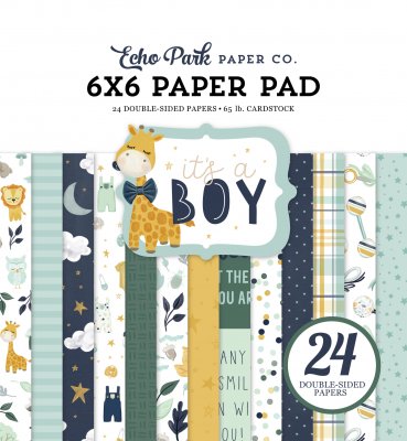 Paper Pad 6*6 - It's a Boy