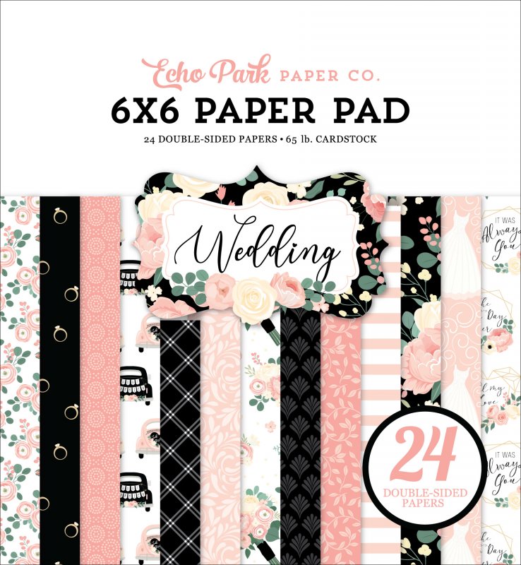 Paper Pad 6*6 - Wedding 1