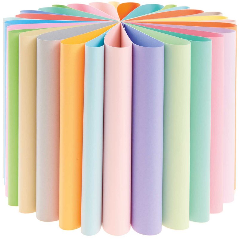 Paper Pad - A4 - Super Pastel Colours