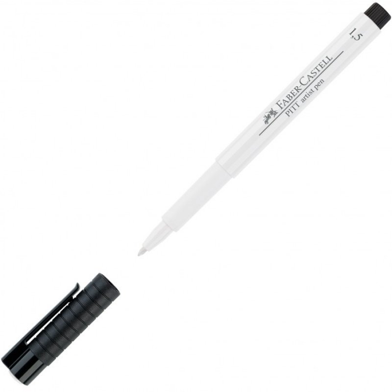 Pennarello Bianco Pitt Artist Pen FABER-CASTELL