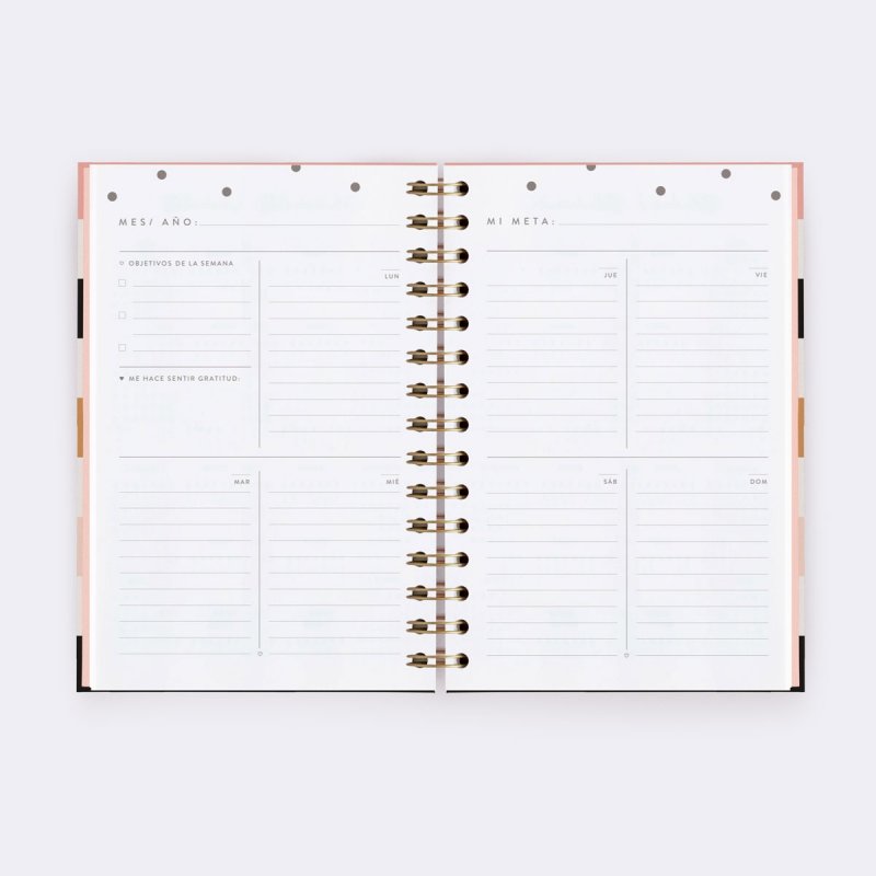 Planner Charuca Settimanale - Righe