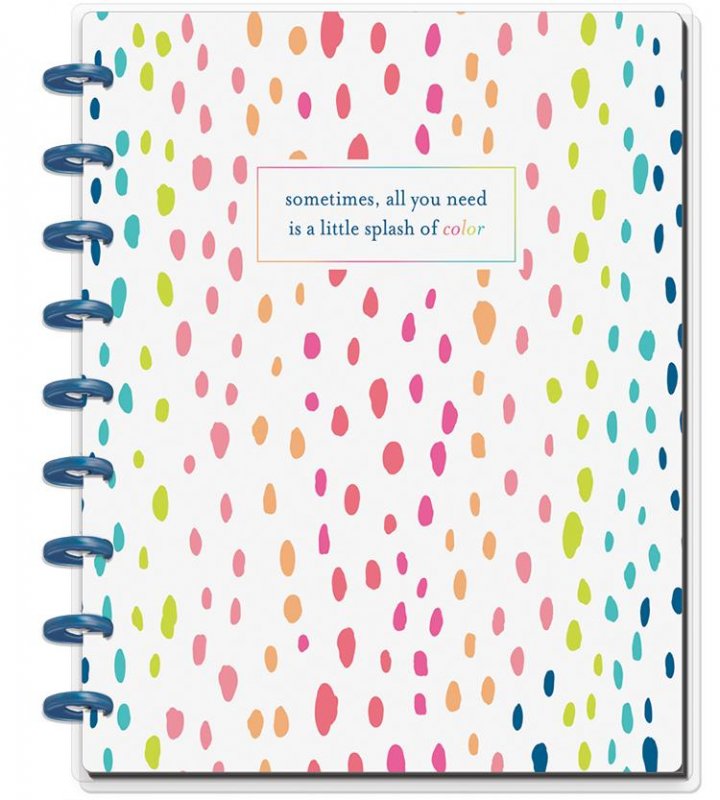 Notebook Splash of Color