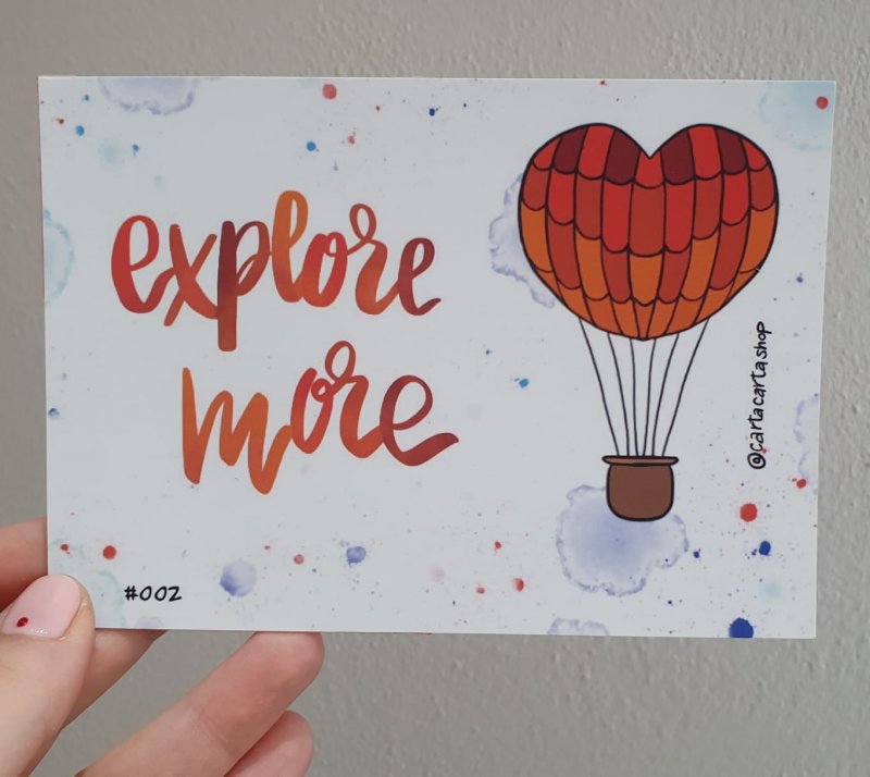 Postcard - Explore More