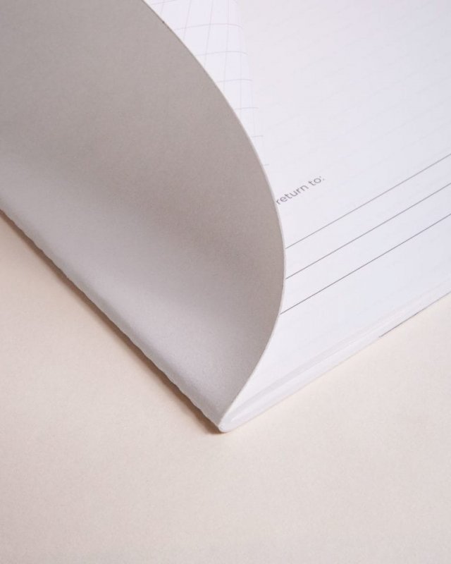 Quaderno Carta Di Pietra - Bianco