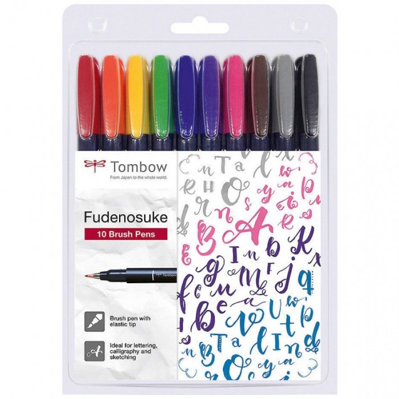 Set 10 Tombow Fudenosuke