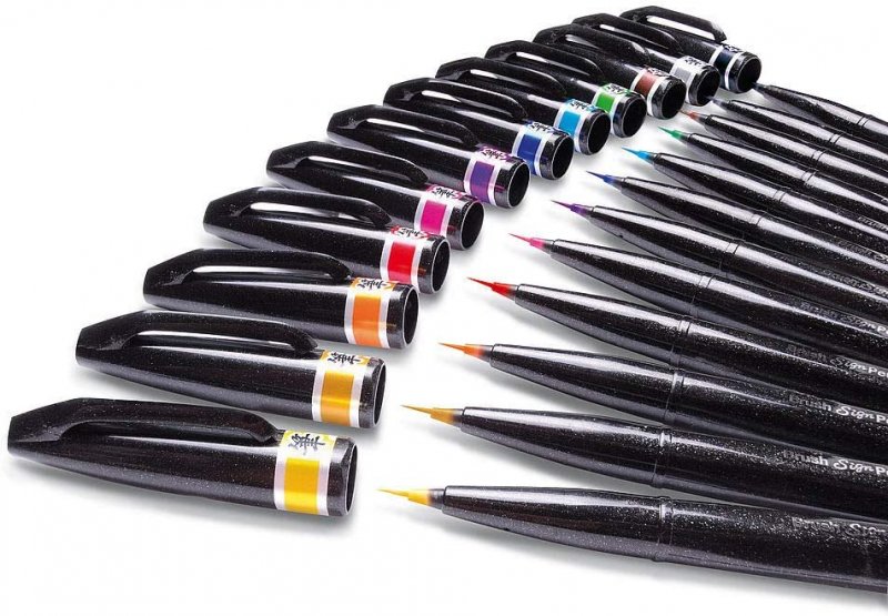 Set 4 Brush Sign Pen Artist -Ultra Fine