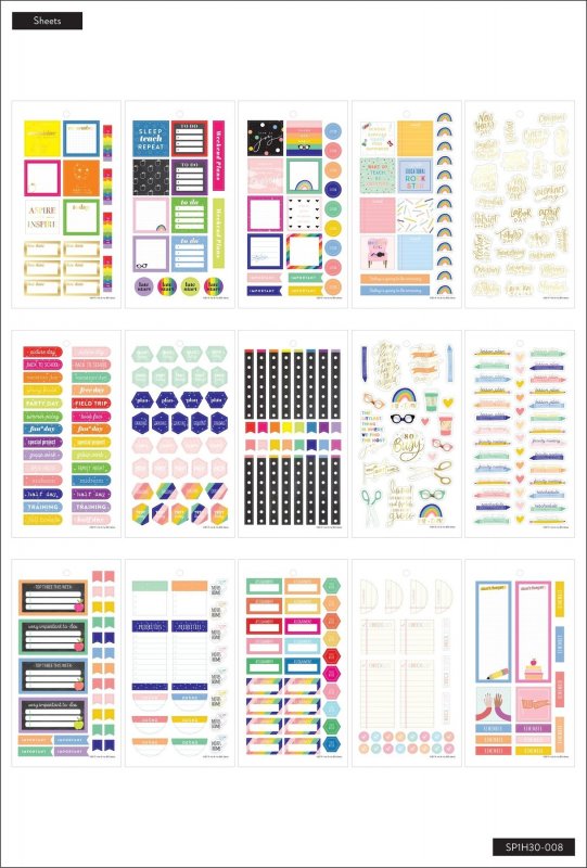 Sticker Book - Rad Teacher