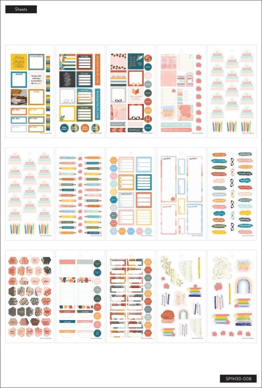 Sticker Book - Rad Teacher