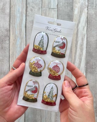 Stickers 3D  Gold - Natale