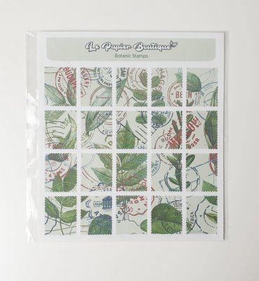 Stickers - Botanic Stamps - 2fogli