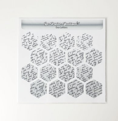Stickers - Exa Letters - 2fogli